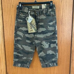 Girls Camo Bermuda Shorts